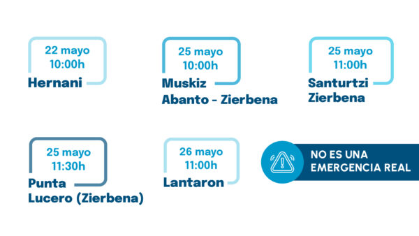 ejercicios de activación de sirenas